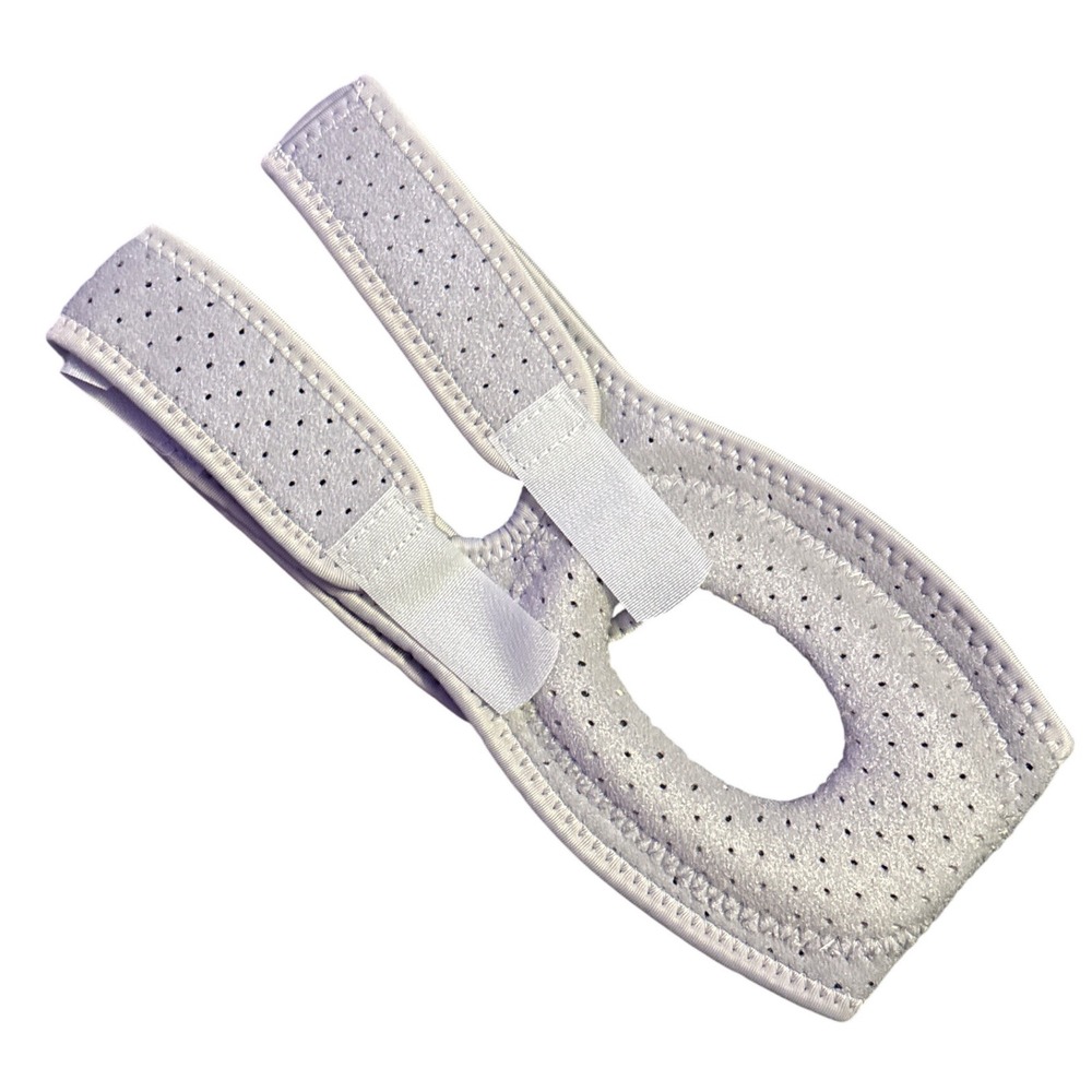 NEW US-NuCamper Gray Patellar Tendon Knee Support Strap Brace Size L/XL
